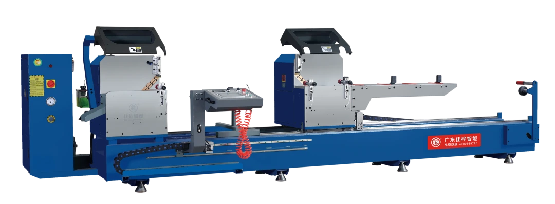 45-degree Double Head Aluminum Profile CNC Machine (Inward)-JH-SN-350-3000-1080