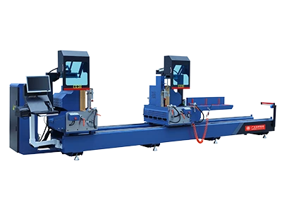 Automatic Double Head CNC Aluminium Cutting Machine (Outward)-JH-SZNW-550-4500-400