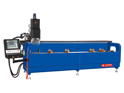 Automatic Four-axis CNC Milling Machine for Aluminum Profile (Dual-motor Servo-flippable)-JH-CNC-3200X-400