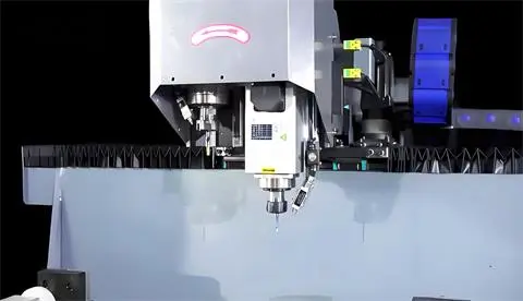 JH-CNC-1500-Dual-Head Drilling and Milling System