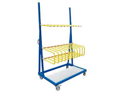 Vertical Aluminum Profile Transport Trolley-400